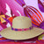 Ciruela | Sombrero artesanal | Protección solar UPF50+ | illums uv